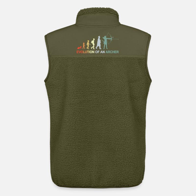 Bogenschützen Evolution - Unisex Sherpaweste von Stanley/Stella - Khaki