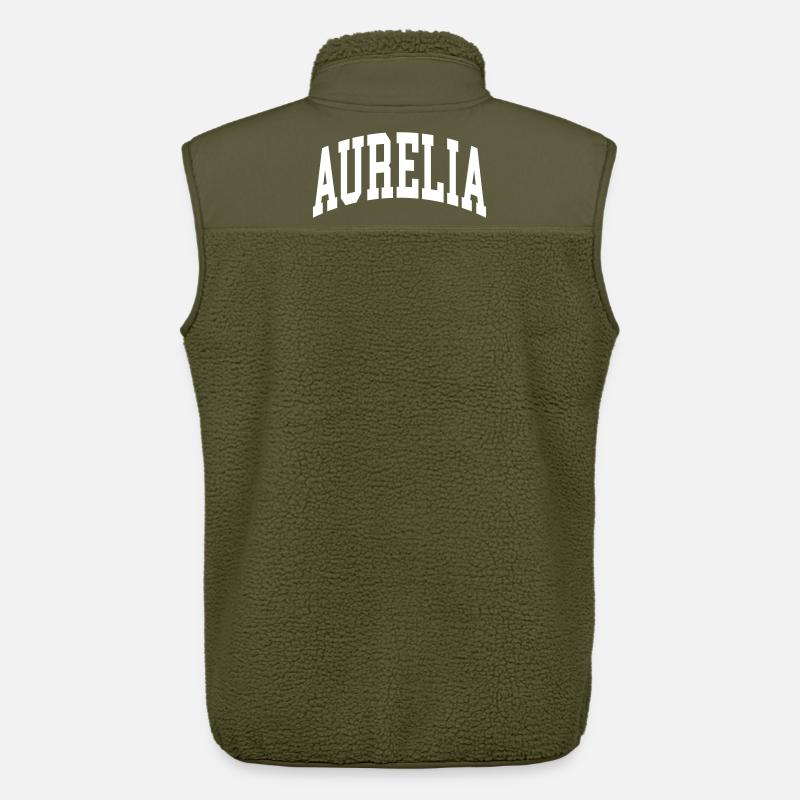 Aurelia - Unisex Sherpaweste von Stanley/Stella - Khaki
