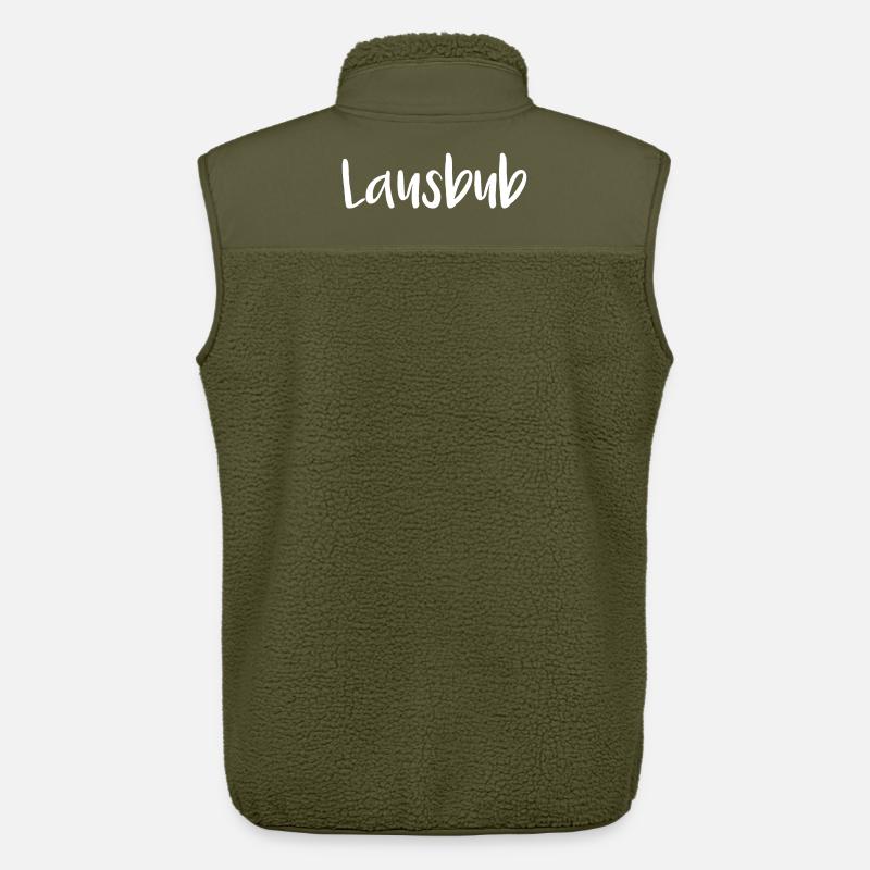 Lausbub - Unisex Sherpaweste von Stanley/Stella - Khaki