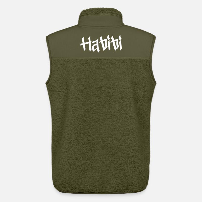 Habibi - Unisex Sherpaweste von Stanley/Stella - Khaki