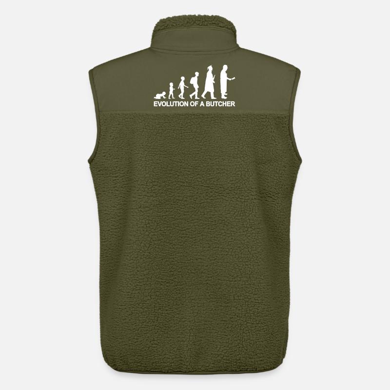 Metzger Evolution - Unisex Sherpaweste von Stanley/Stella - Khaki