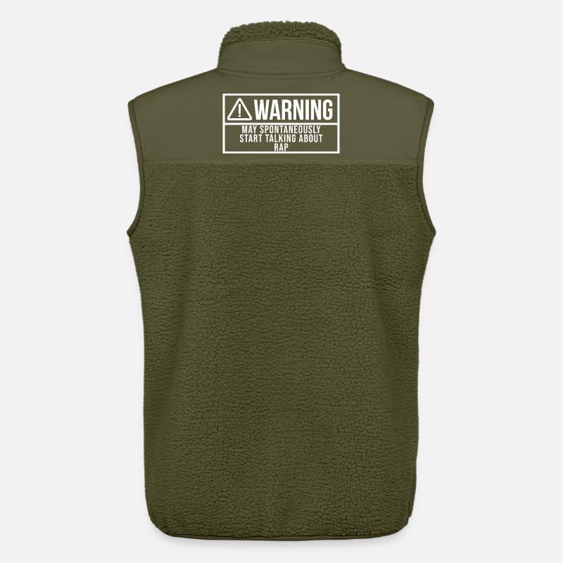 Rap Rap - Unisex Sherpaweste von Stanley/Stella - Khaki