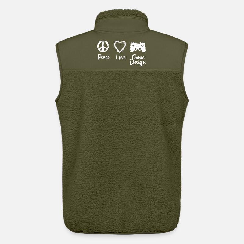 Spieleentwicklung Motivation - Unisex Sherpaweste von Stanley/Stella - Khaki
