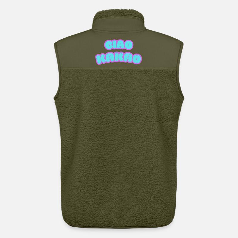 Freches Graffiti-Design mit Pastellfarben - Unisex Sherpaweste von Stanley/Stella - Khaki