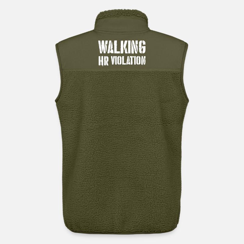 Walking HR Verstoß - Unisex Sherpaweste von Stanley/Stella - Khaki