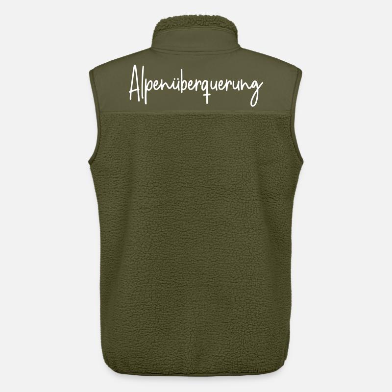 Alpenüberquerung - Unisex Sherpaweste von Stanley/Stella - Khaki