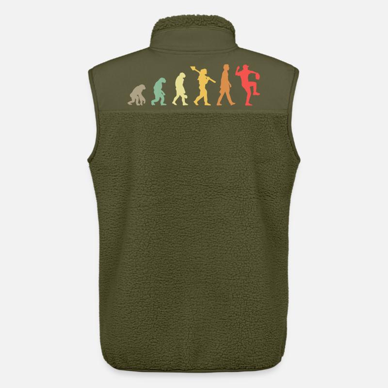 Baseball Evolution - Unisex Sherpaweste von Stanley/Stella - Khaki