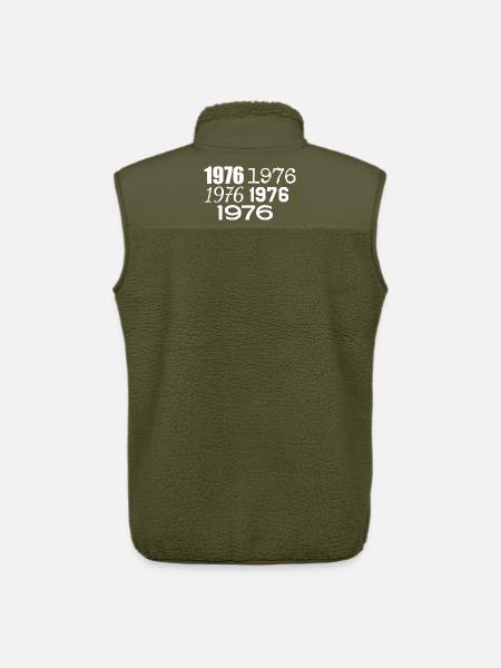 1976 - Unisex Sherpa Gilet by Stanley/Stella - khaki