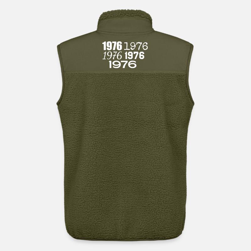 1976 - Unisex Sherpa Gilet by Stanley/Stella - khaki