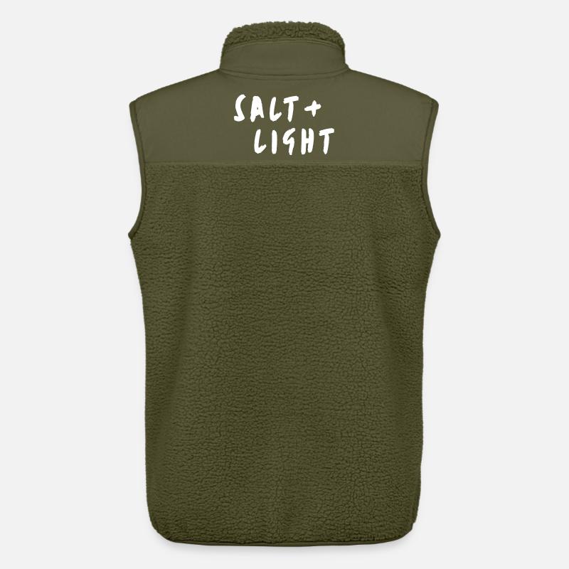 Salt + light - Unisex Sherpaweste von Stanley/Stella - Khaki