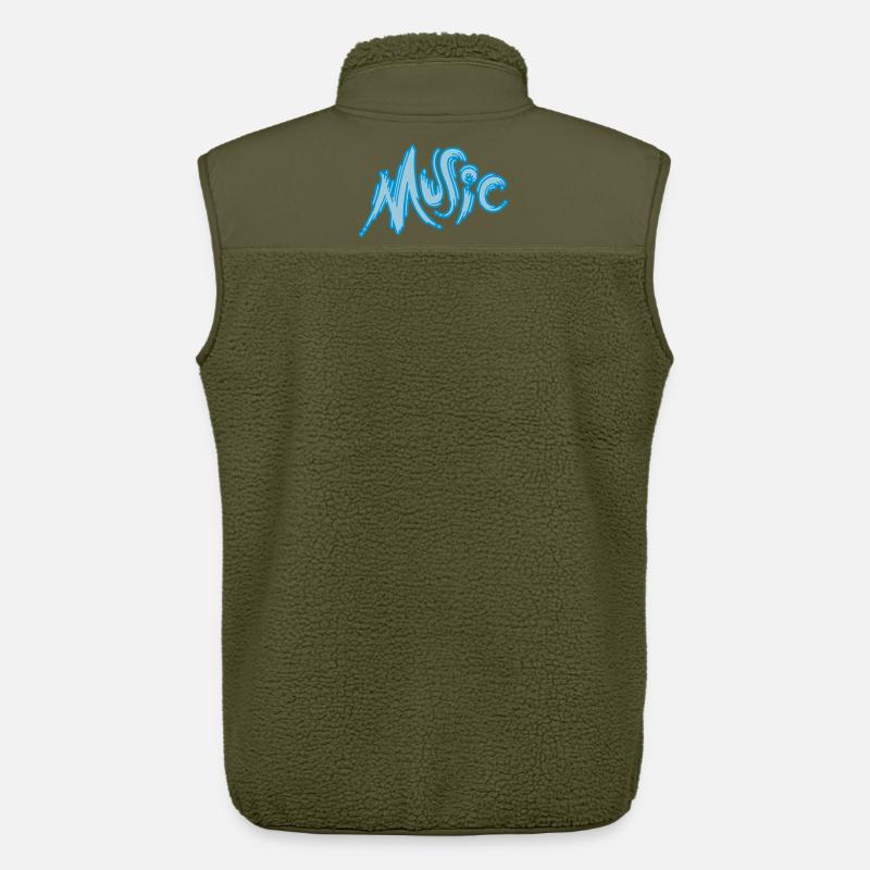 Music - Unisex Sherpaweste von Stanley/Stella - Khaki