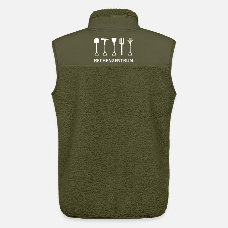 Rechenzentrum Gartenarbeit  - Unisex Sherpaweste von Stanley/Stella - Khaki