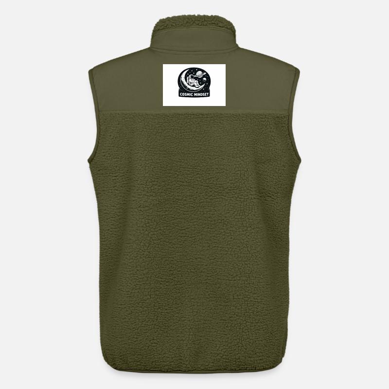 Kosmischer Mindset - Unisex Sherpaweste von Stanley/Stella - Khaki