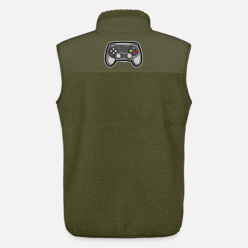 Spiel Controller - Unisex Sherpaweste von Stanley/Stella - Khaki
