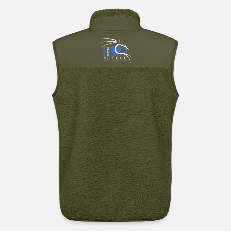 I Love Open Source Software - Unisex Sherpaweste von Stanley/Stella - Khaki