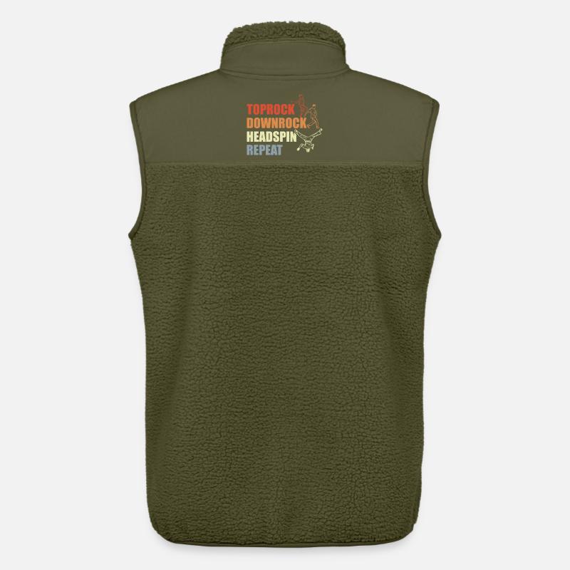 Breakdance Routine - Unisex Sherpaweste von Stanley/Stella - Khaki
