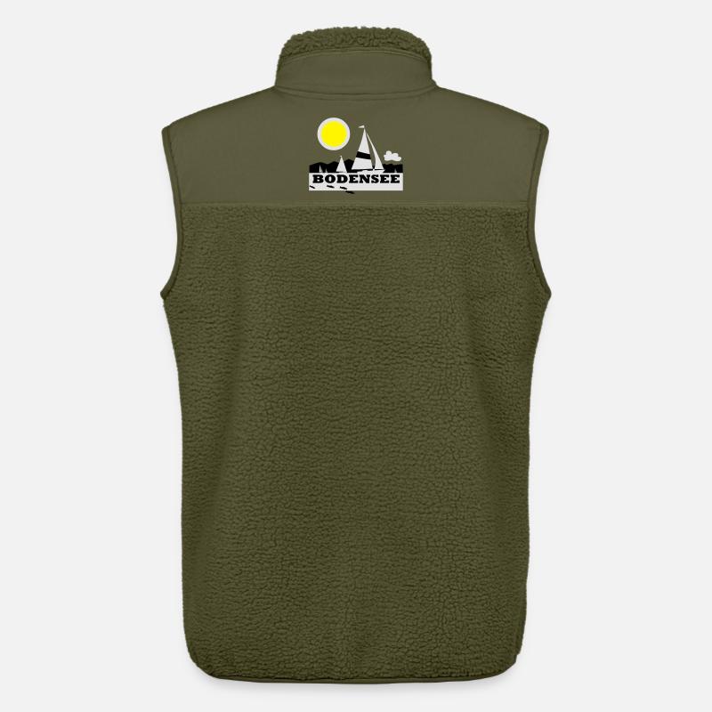 Bodensee Segeltraum - Unisex Sherpaweste von Stanley/Stella - Khaki