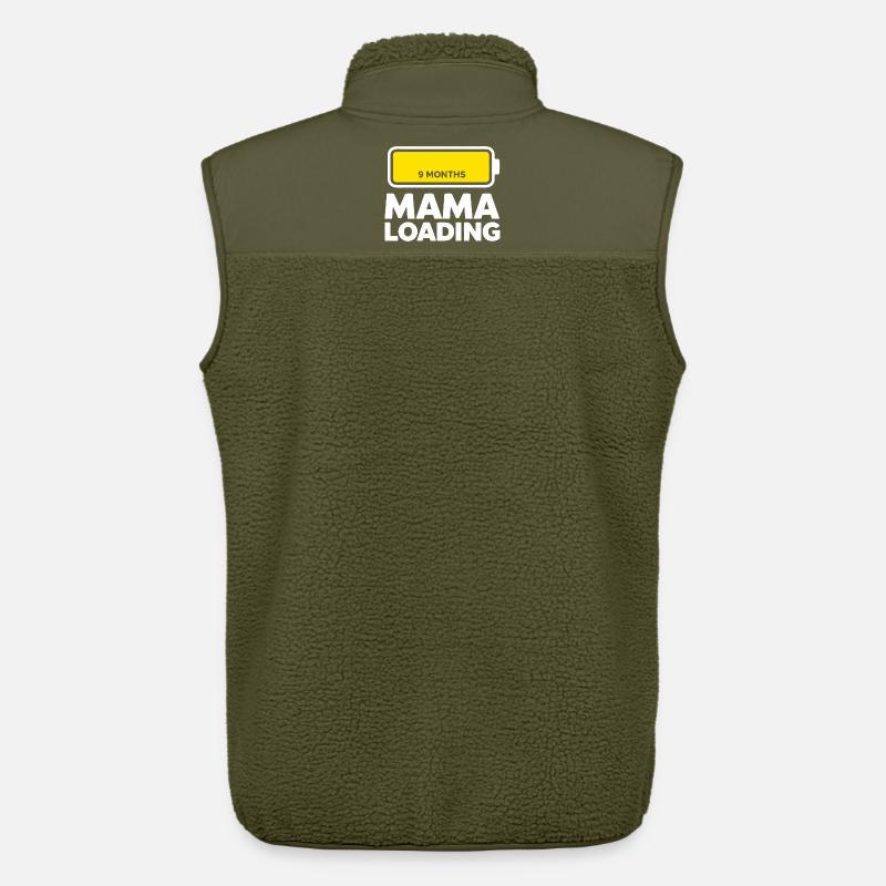 Mama Loading - Unisex Sherpaweste von Stanley/Stella - Khaki