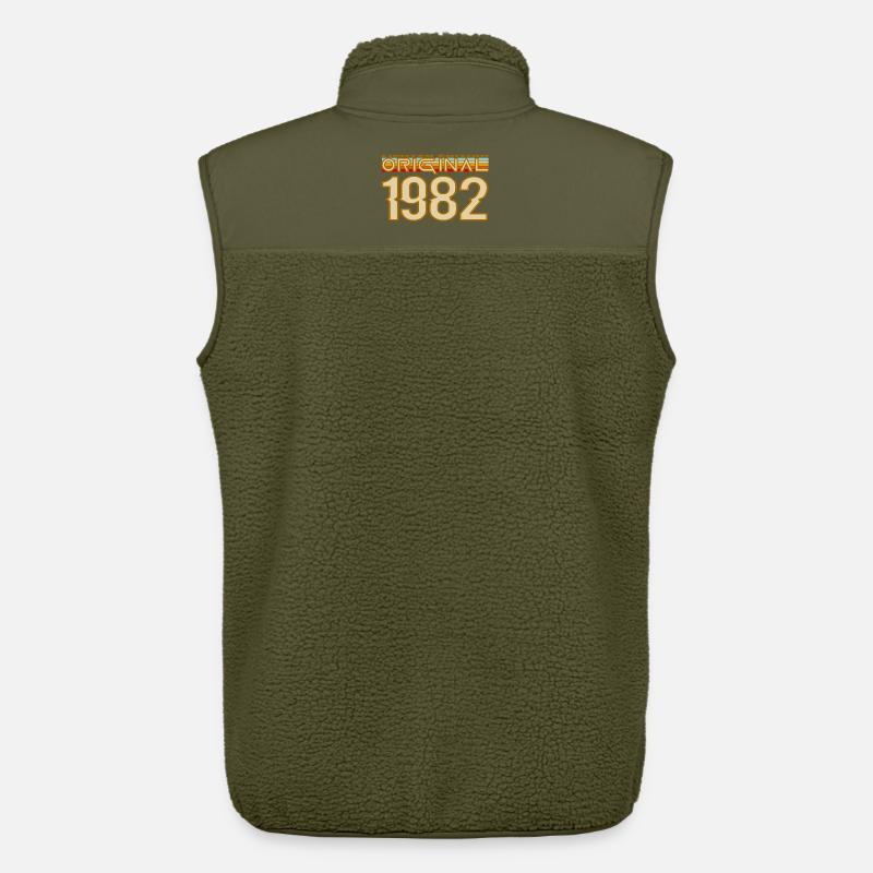 Retro 1982 Originalausgabe - Unisex Sherpaweste von Stanley/Stella - Khaki