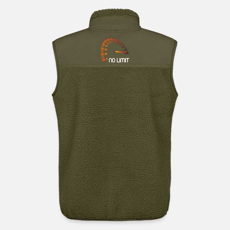 Speedometer - Ingen grænse - Stanley/Stella unisex sherpavest - khaki