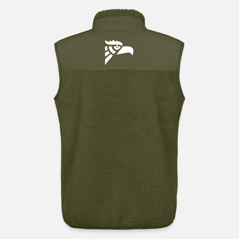 Adlerkopf weiß aztekisch - Unisex Sherpaweste von Stanley/Stella - Khaki