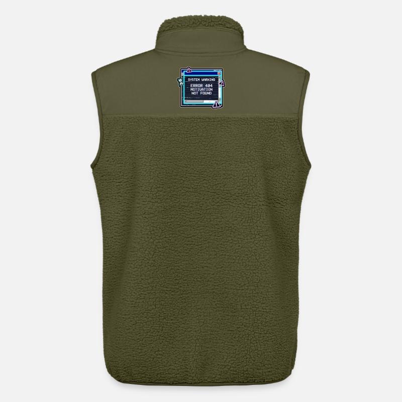Error 404 Motivation Glitch - Unisex Sherpaweste von Stanley/Stella - Khaki