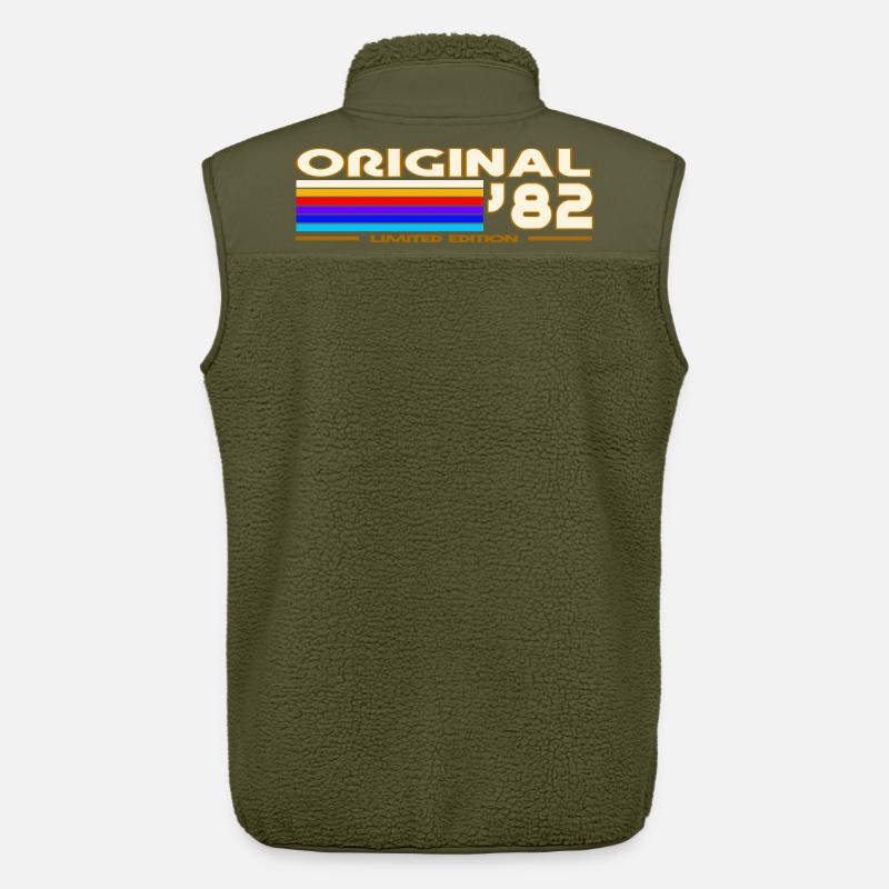 Originales 82 Retro Rainbow - Unisex Sherpaweste von Stanley/Stella - Khaki