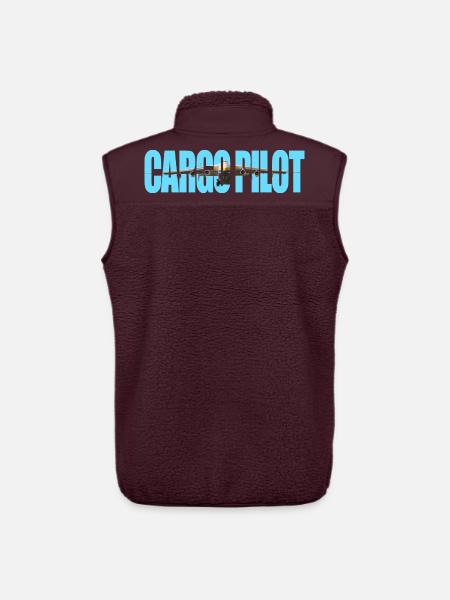 Cargo pilot An-225 - Unisex Sherpa Gilet by Stanley/Stella - maroon