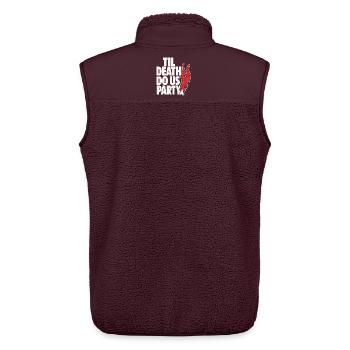 Till Death Do Us Party Zombie - Unisex Sherpaweste von Stanley/Stella -  - Hinten - AI Model Male 178 light (178cm)