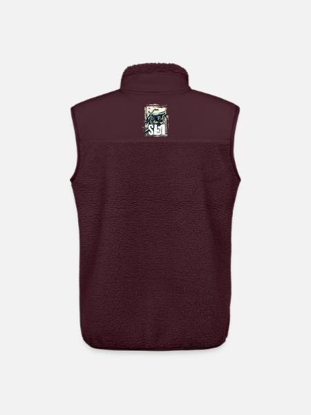 S51 - Grün - Unisex Sherpaweste von Stanley/Stella - Maroon
