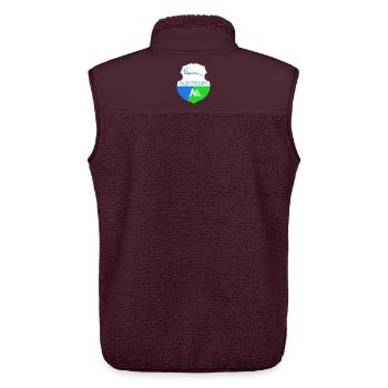 Wappen von Aquitanien - Unisex Sherpaweste von Stanley/Stella - Maroon - Hinten - AI Model Male 178 light (178cm)