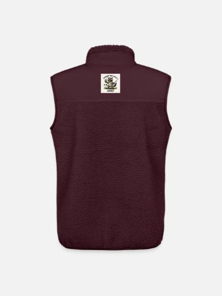 Waschbär-Nebenquest ADHS - Unisex Sherpaweste von Stanley/Stella - Maroon