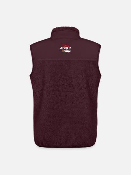 Blutspender Blut Blutspende - Unisex Sherpaweste von Stanley/Stella - Maroon