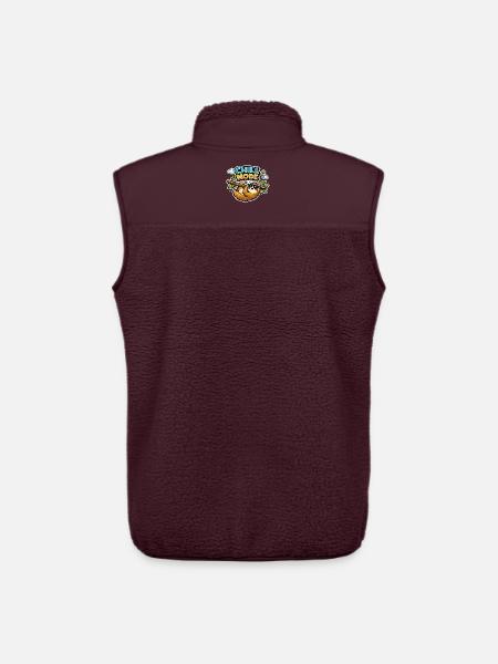 Chill Mode Sloth Cartoon - Unisex Sherpaweste von Stanley/Stella - Maroon