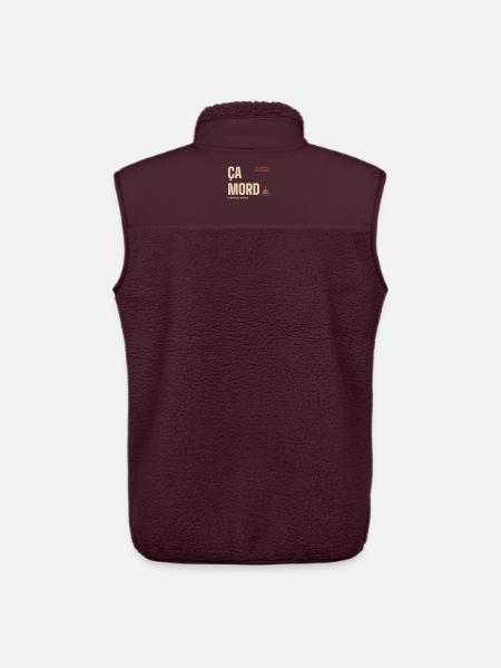 Es beißt - Unisex Sherpaweste von Stanley/Stella - Maroon