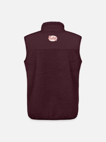 Rythme - Veste sans manches sherpa unisexe Stanley/Stella - maroon