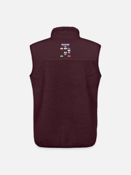 Problemlösung - Unisex Sherpaweste von Stanley/Stella - Maroon