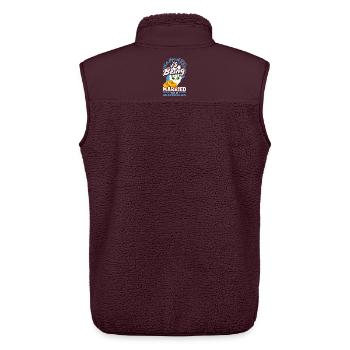 Guatemala Flagge T-Shirt Stolz & Heimat Chapín - Unisex Sherpaweste von Stanley/Stella - Maroon - Hinten - AI Model Male 178 light (178cm)