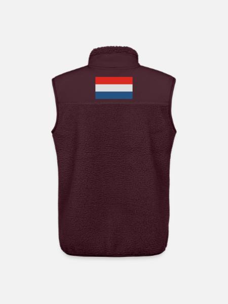 Holland - Unisex Sherpa Gilet by Stanley/Stella - maroon