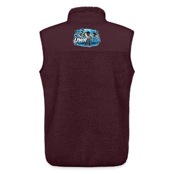 UWR Team Wasserrugby Logo - Unisex Sherpaweste von Stanley/Stella - Maroon - Hinten - AI Model Male 178 light (178cm)