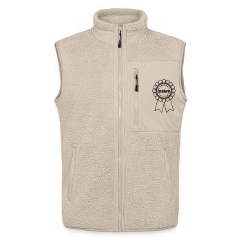 Beste Erzieherin - Unisex Sherpaweste von Stanley/Stella - Beige - Vorne - AI Model Male 178 light (178cm) & AI Model Female 172 light (172cm)