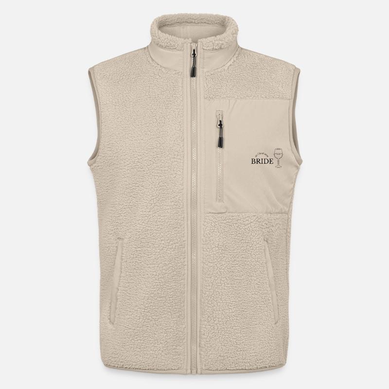 Bride_On_Cloud_Wine - Unisex Sherpaweste von Stanley/Stella - Beige