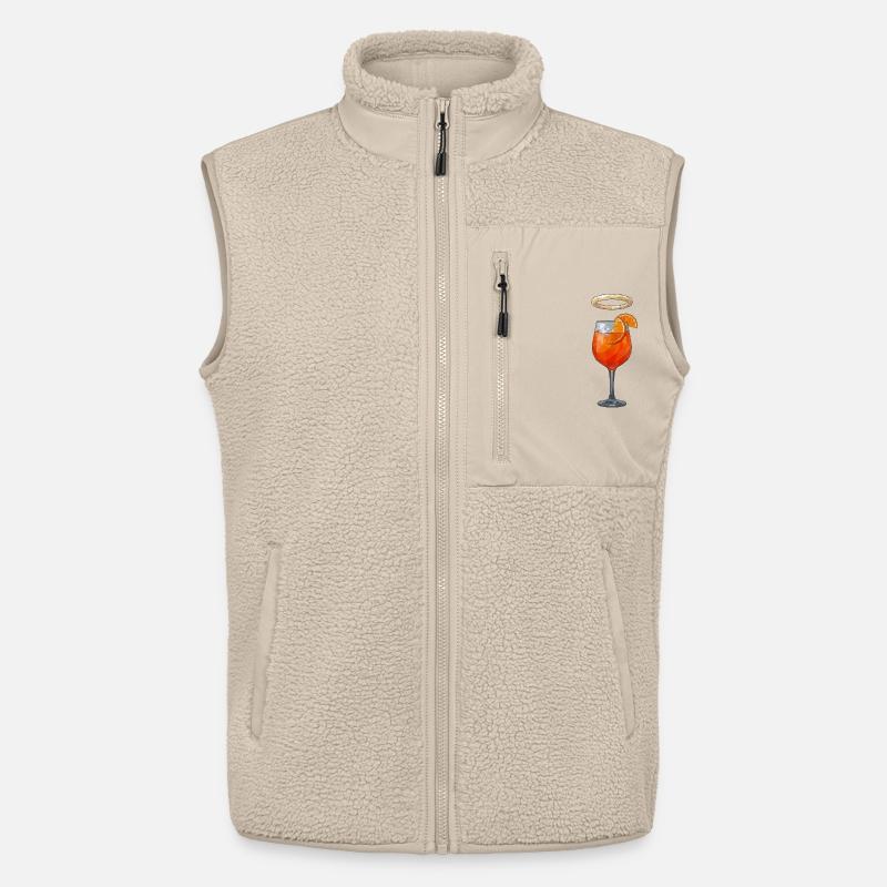 Holy Aperoly - Unisex Sherpaweste von Stanley/Stella - Beige
