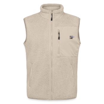 STAFF Member - Team Personal - ORGA - Mitarbeiter - Unisex Sherpaweste von Stanley/Stella - Beige - Vorne - AI Model Male 178 light (178cm) & AI Model Female 172 light (172cm)
