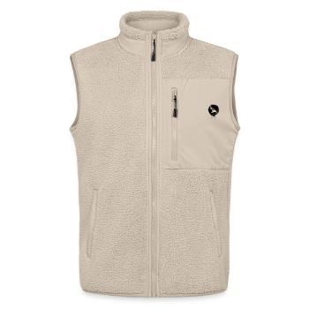 Insel Usedom T-Shirt – Ostsee Streetwear Design - Unisex Sherpaweste von Stanley/Stella - Beige - Vorne - AI Model Male 178 light (178cm) & AI Model Female 172 light (172cm)