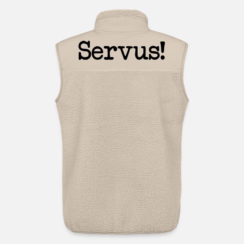Servus! - Unisex Sherpaweste von Stanley/Stella - Beige