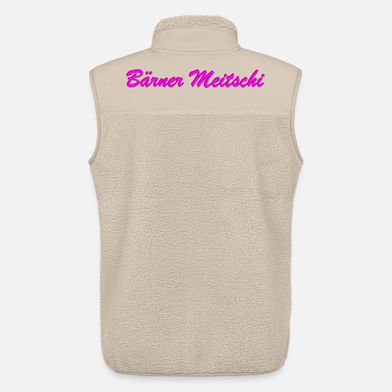 Bärner Meitschi - Unisex Sherpaweste von Stanley/Stella - Beige