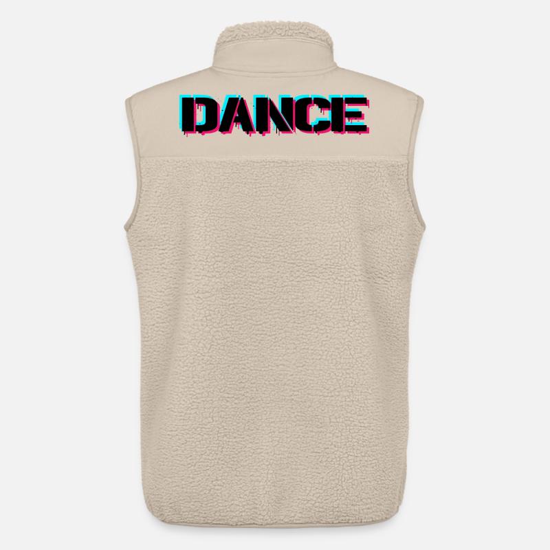 Dance - Unisex Sherpaweste von Stanley/Stella - Beige