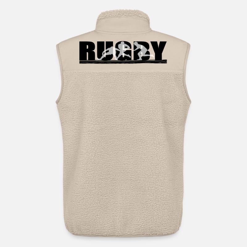 Rugby - Unisex Sherpaweste von Stanley/Stella - Beige