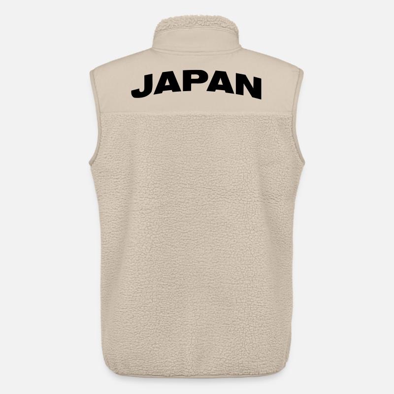 Japan - Unisex Sherpaweste von Stanley/Stella - Beige